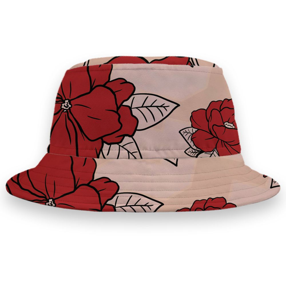 Low-VLT-Day-2025-1s-NastyJamz-Bucket-Hat-Match-23-Floral-3D-All-Over-Print-Flower