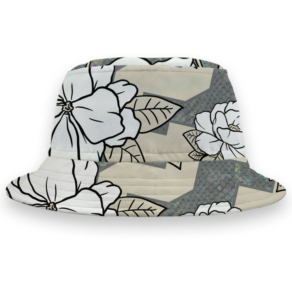 Year-Of-The-Snake-11s-NastyJamz-Bucket-Hat-Match-23-Floral-3D-All-Over-Print-Flower