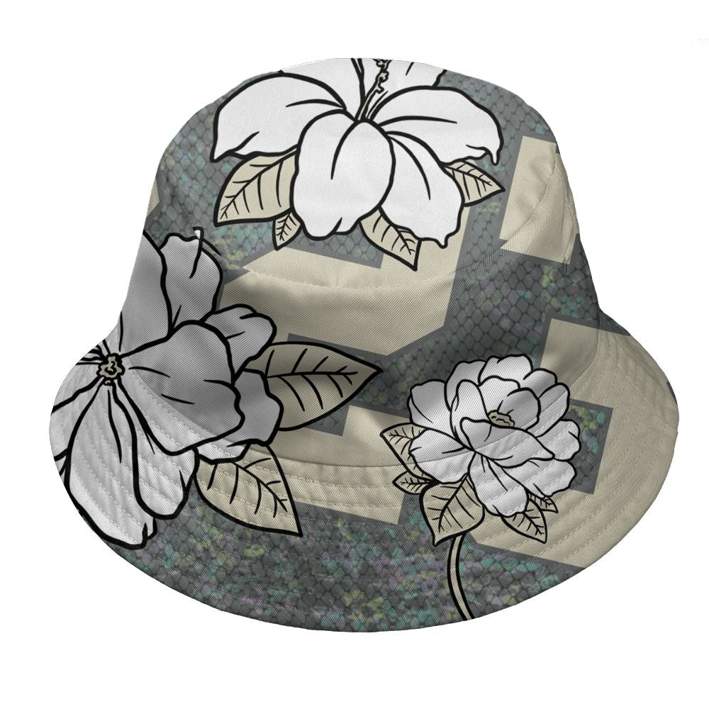 Year-Of-The-Snake-11s-NastyJamz-Bucket-Hat-Match-23-Floral-3D-All-Over-Print-Flower