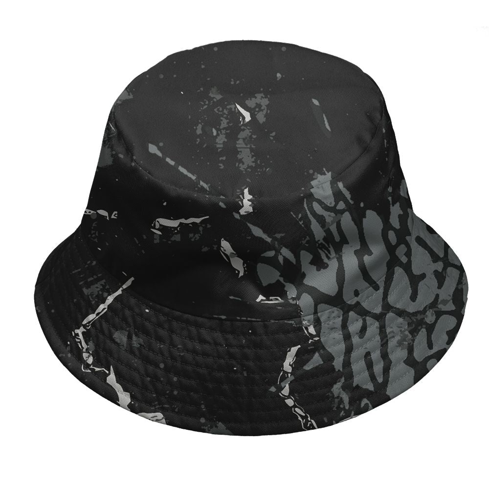 Black-Cat-3s-NastyJamz-Bucket-Hat-Match-Hustle-Move-In-Silence-3D-All-Over-Print