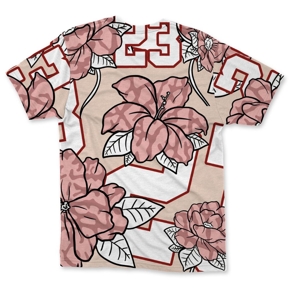 WMNS-Treat-Yourself-3s-NastyJamz-T-Shirt-Match-23-Floral-All-Over-Print-Flower