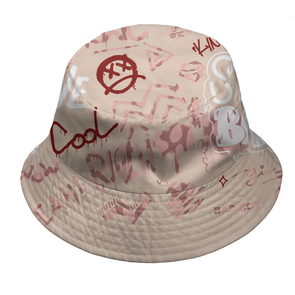 WMNS-Treat-Yourself-3s-NastyJamz-Bucket-Hat-Match-Graffiti-King-3D-All-Over-Print-Doodle-Style