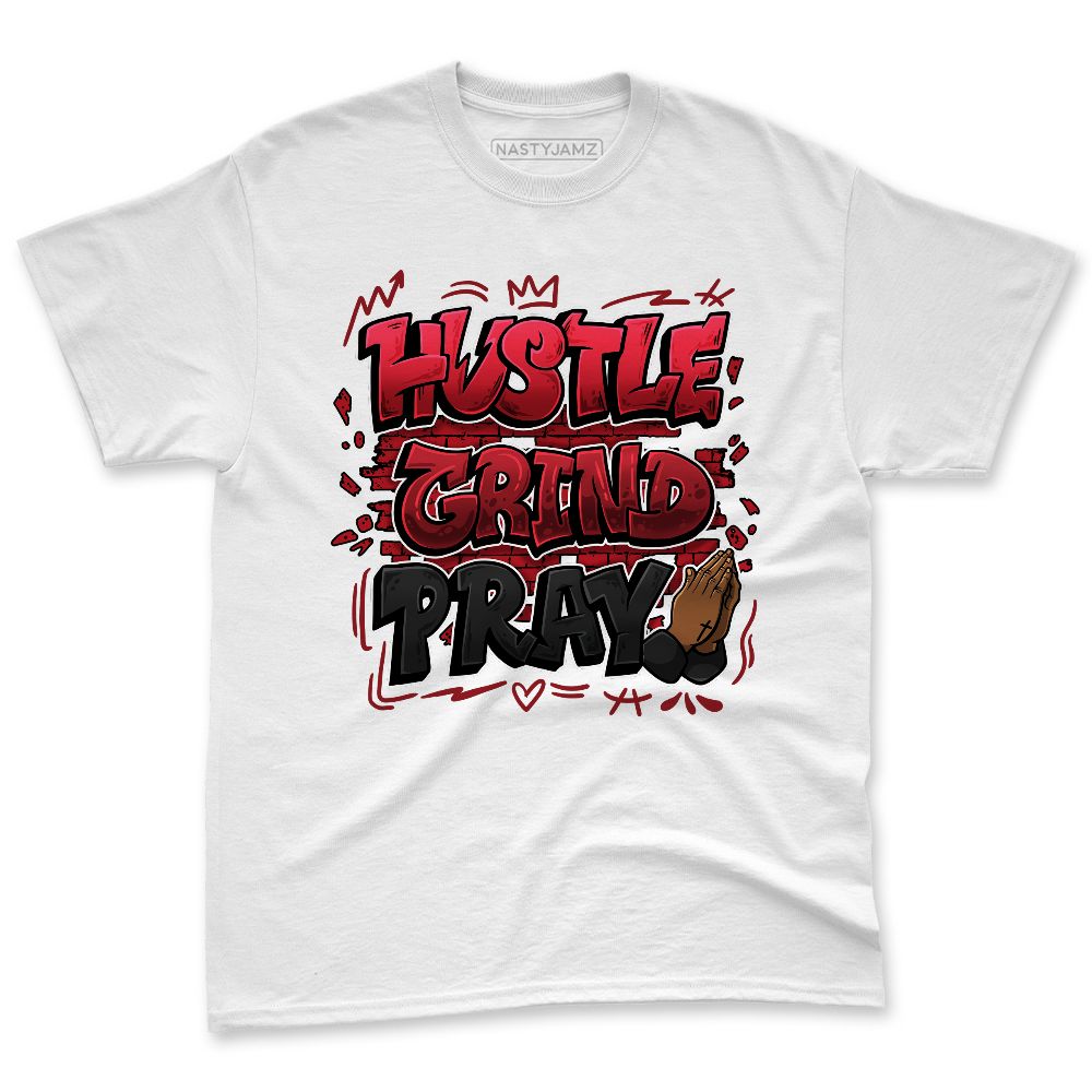 Flu-Game-12s-NastyJamz-Red-Black-White-Premium-T-Shirt-Match-Hustle-Grind-Pray