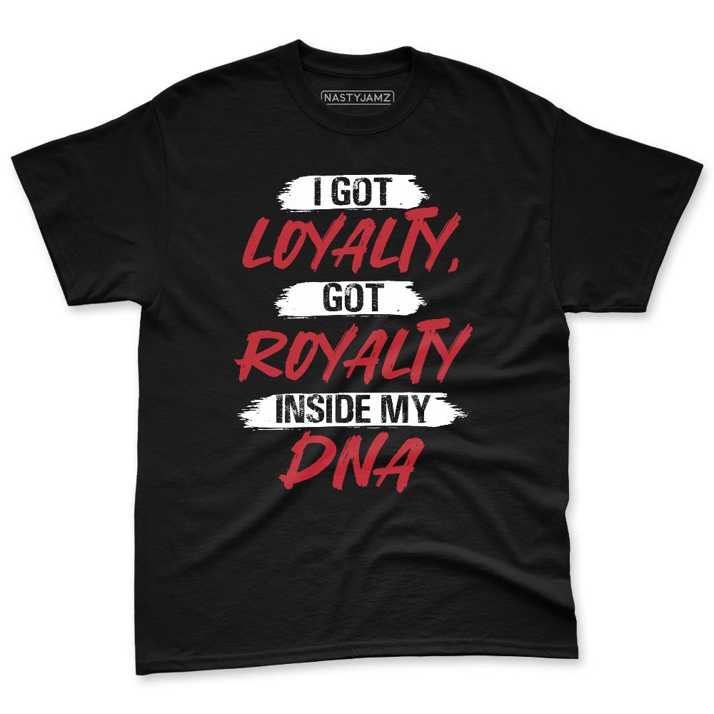 Flu-Game-12s-NastyJamz-Red-Black-White-Premium-T-Shirt-Match-I-Got-Loyalty