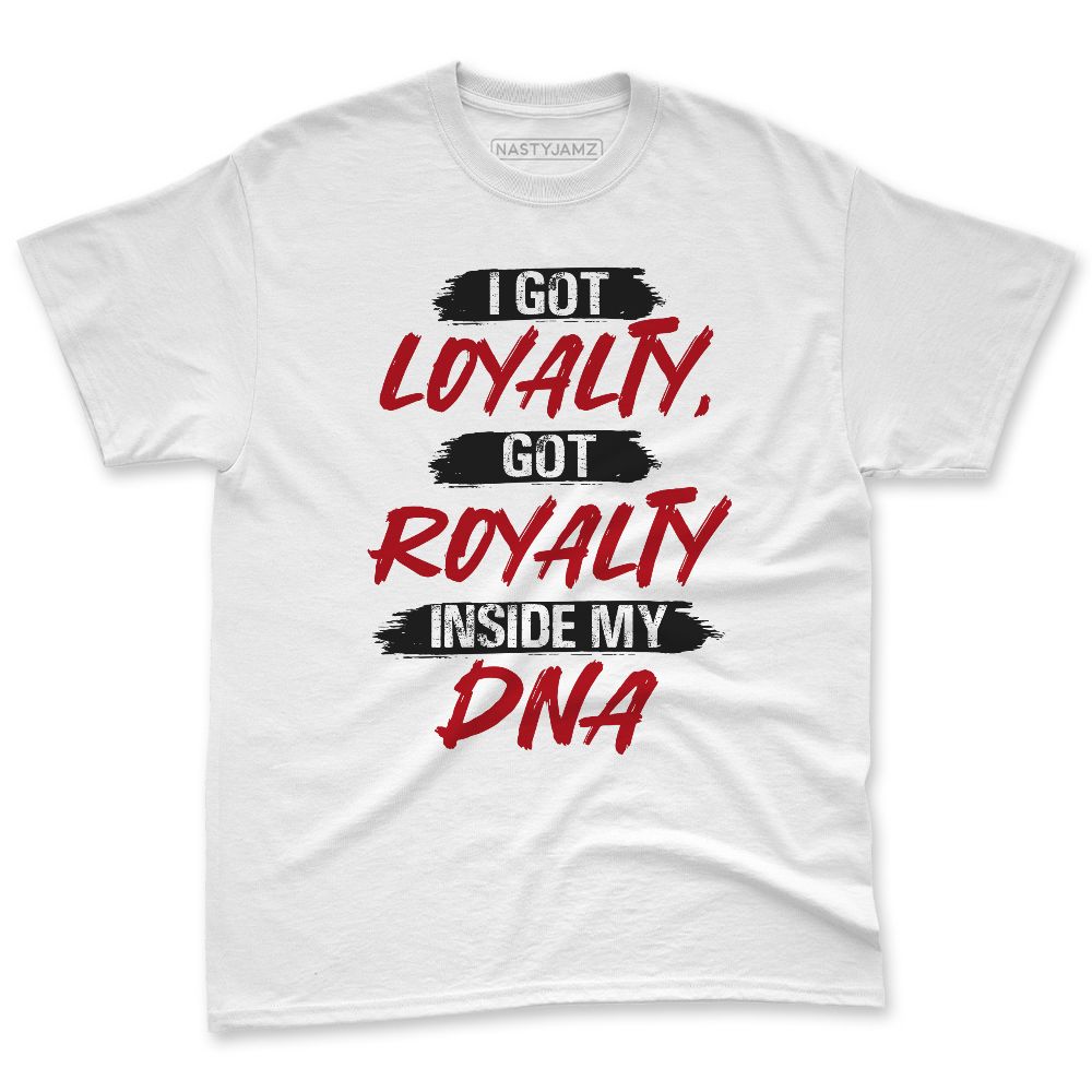 Flu-Game-12s-NastyJamz-Red-Black-White-Premium-T-Shirt-Match-I-Got-Loyalty