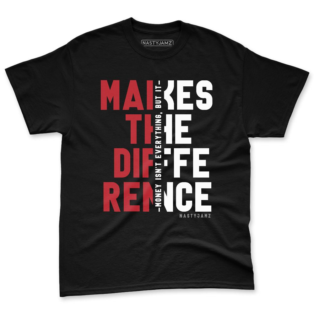 Flu-Game-12s-NastyJamz-Red-Black-White-Premium-T-Shirt-Match-Money-Makes-Difference