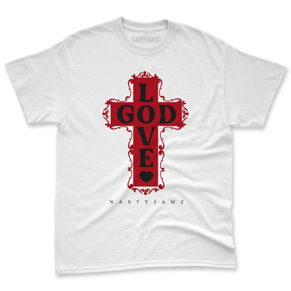 Flu-Game-12s-NastyJamz-Red-Black-White-Premium-T-Shirt-Match-God-Love