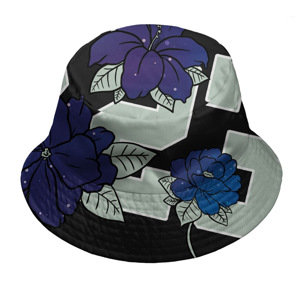 Air-Foamposite-One-Galaxy-NastyJamz-Bucket-Hat-Match-23-Floral-3D-All-Over-Print-Flower