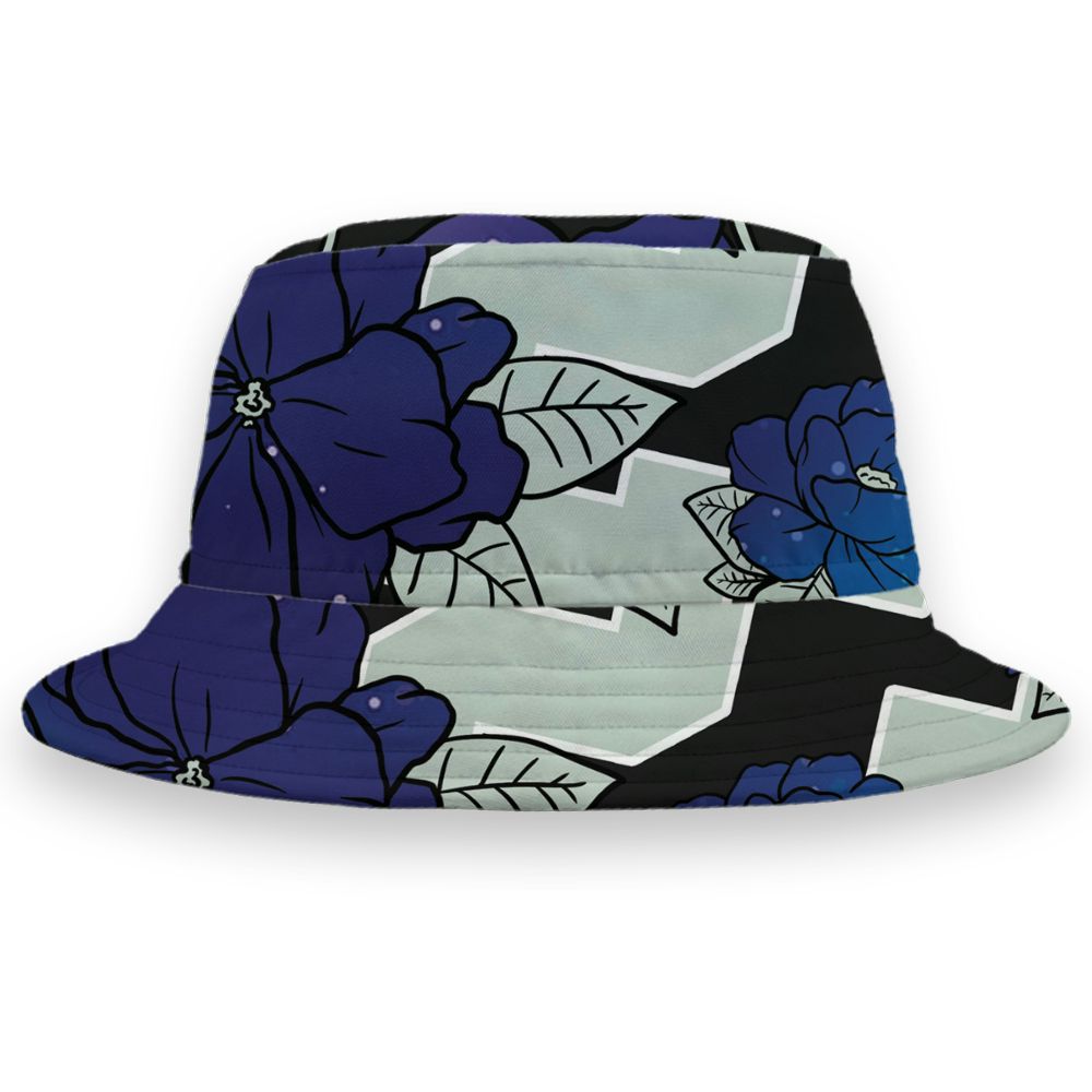 Air-Foamposite-One-Galaxy-NastyJamz-Bucket-Hat-Match-23-Floral-3D-All-Over-Print-Flower