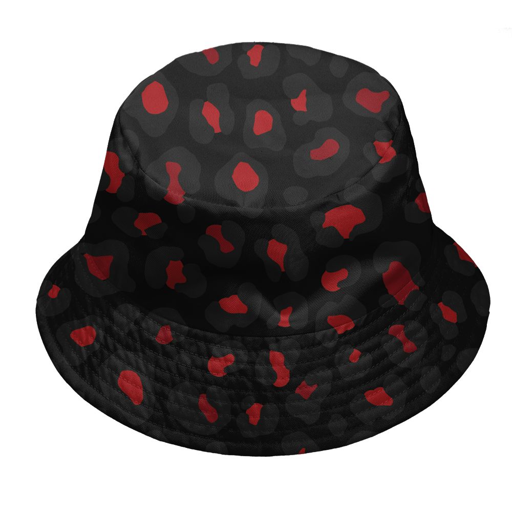 Flu-Game-12s-NastyJamz-Bucket-Hat-Match-Leopard-Pattern-3D-All-Over-Print