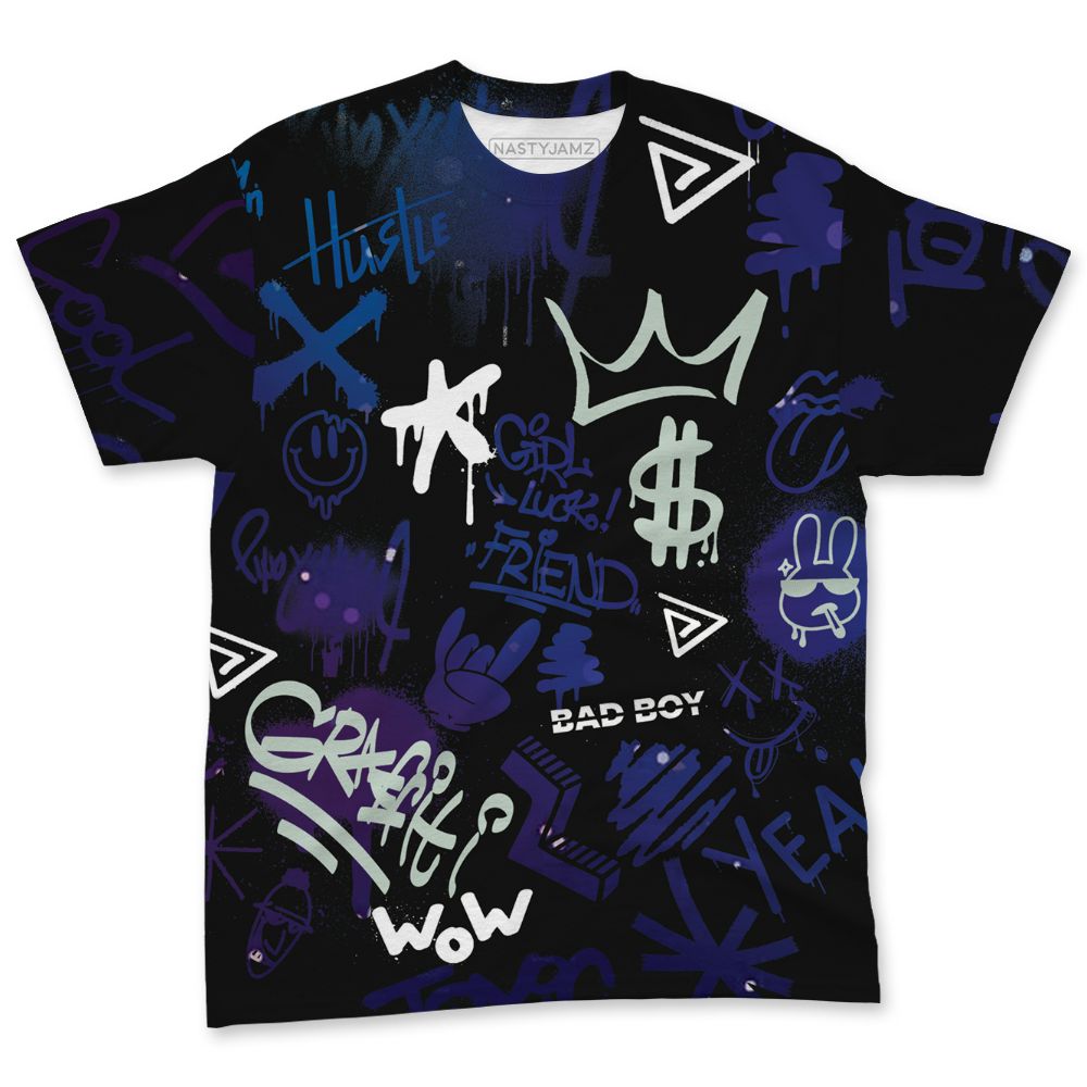 Air-Foamposite-One-Galaxy-NastyJamz-T-Shirt-Match-Graffiti-King-All-Over-Print-Doodle-Style