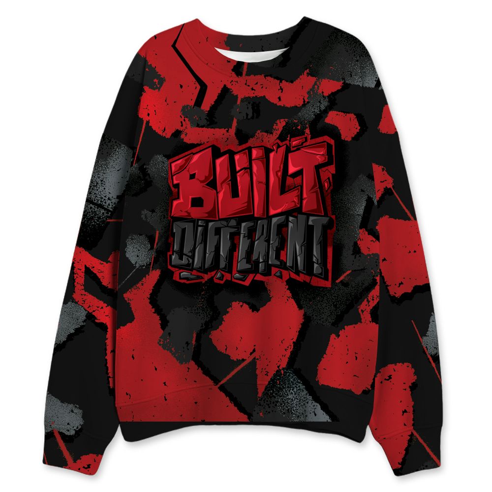 Flu-Game-12s-NastyJamz-Sweatshirt-Match-Built-Different-All-Over-Print-Broken