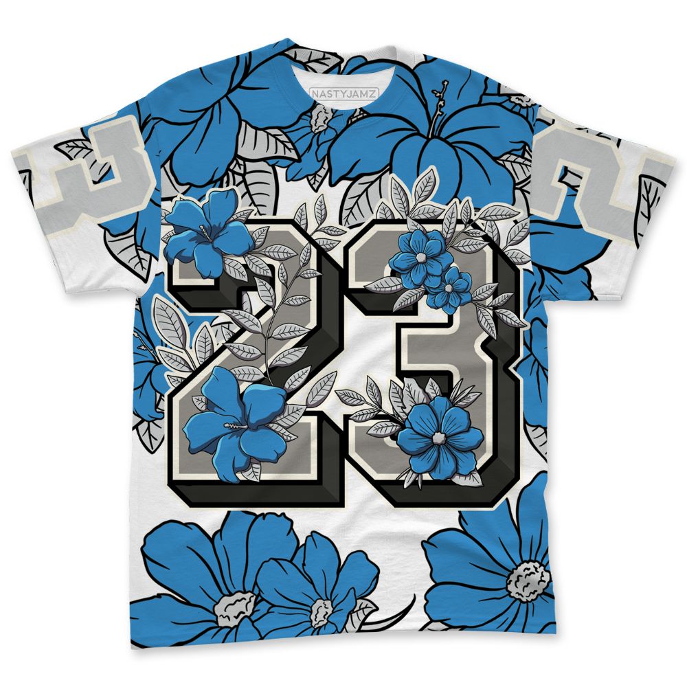 Lucky-Shorts-3s-NastyJamz-T-Shirt-Match-23-Floral-All-Over-Print-Flower