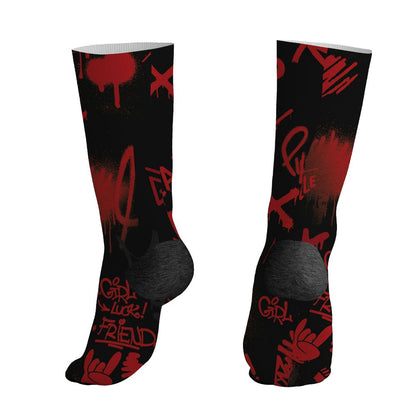 Flu-Game-12s-NastyJamz-Socks-Match-Graffiti-King-All-Over-Print-Doodle-Style