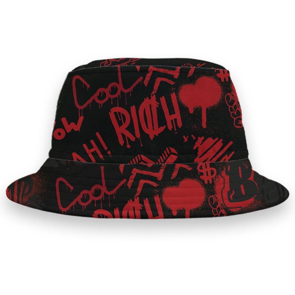 Flu-Game-12s-NastyJamz-Bucket-Hat-Match-Graffiti-King-3D-All-Over-Print-Doodle-Style