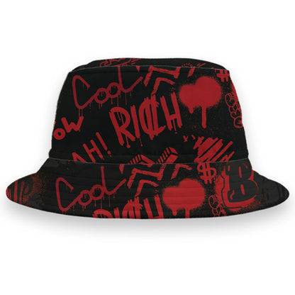 Flu-Game-12s-NastyJamz-Bucket-Hat-Match-Graffiti-King-3D-All-Over-Print-Doodle-Style