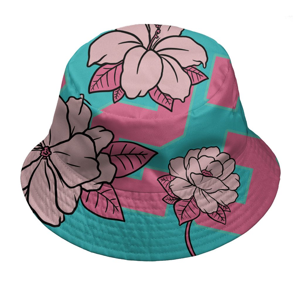 Retro-Doernbecher-Jillian-6s-NastyJamz-Bucket-Hat-Match-23-Floral-3D-All-Over-Print-Flower