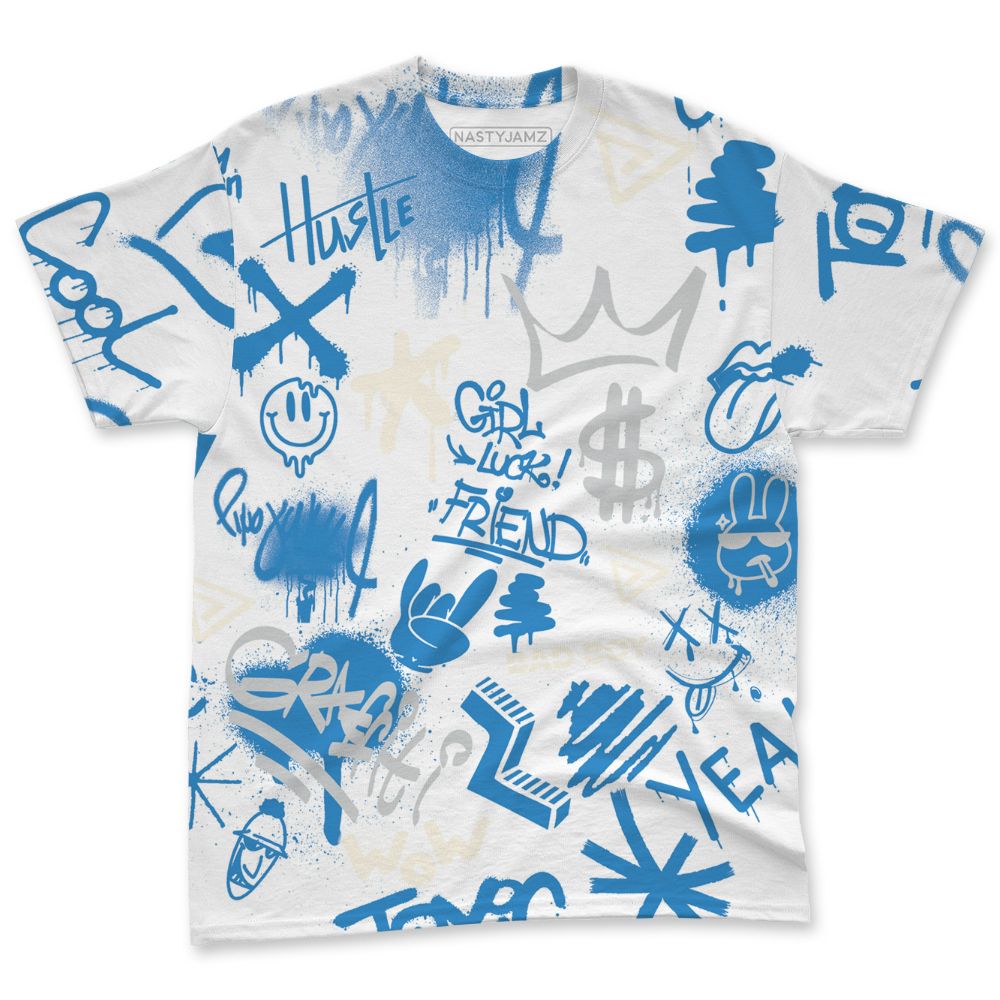 Lucky-Shorts-3s-NastyJamz-T-Shirt-Match-Graffiti-King-All-Over-Print-Doodle-Style