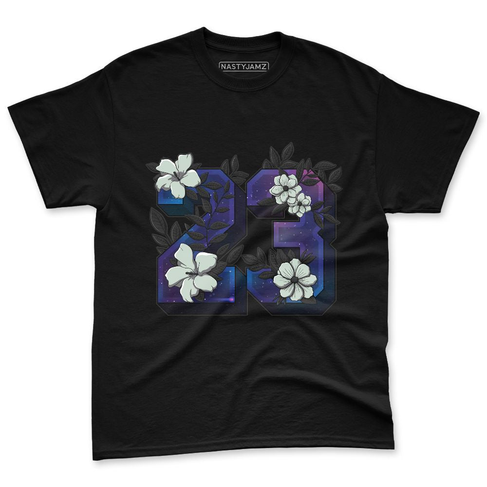 Air-Foamposite-One-Galaxy-NastyJamz-Premium-T-Shirt-Match-23-Floral