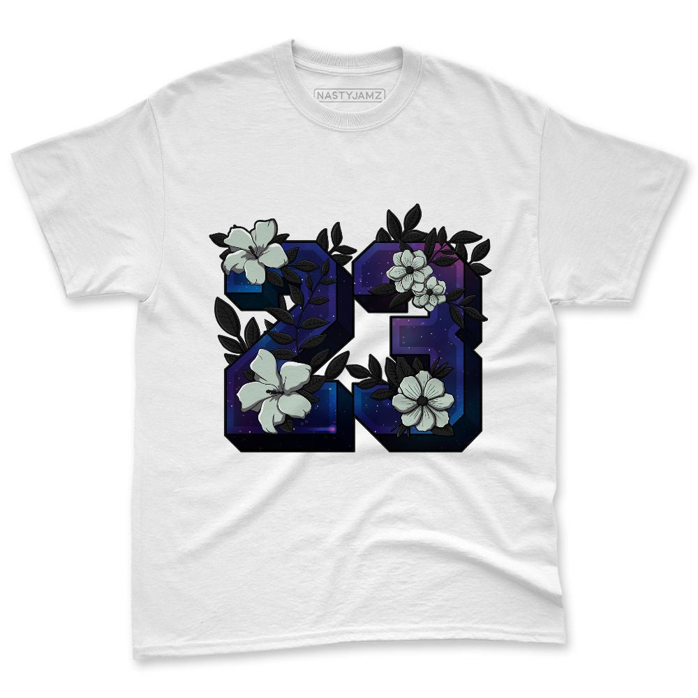 Air-Foamposite-One-Galaxy-NastyJamz-Premium-T-Shirt-Match-23-Floral