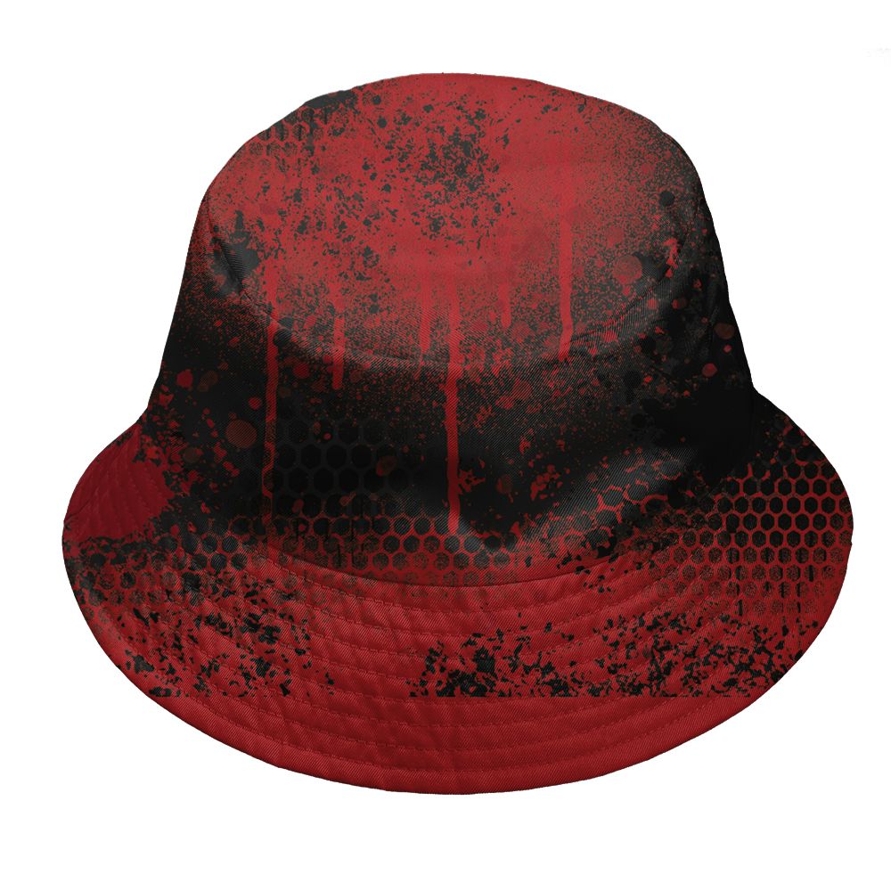Flu-Game-12s-NastyJamz-Bucket-Hat-Match-23-Painted-Graffiti