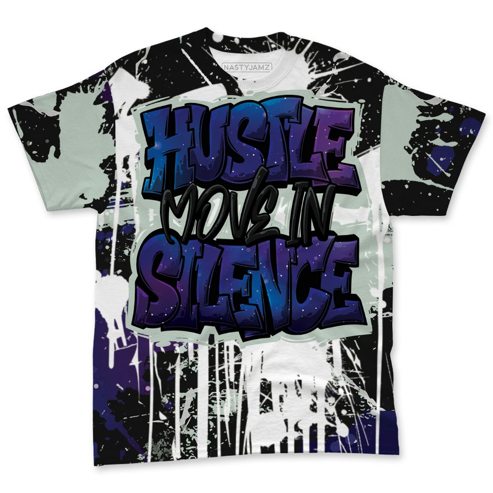 Air-Foamposite-One-Galaxy-NastyJamz-T-Shirt-Match-Hustle-Move-In-Silence-All-Over-Print