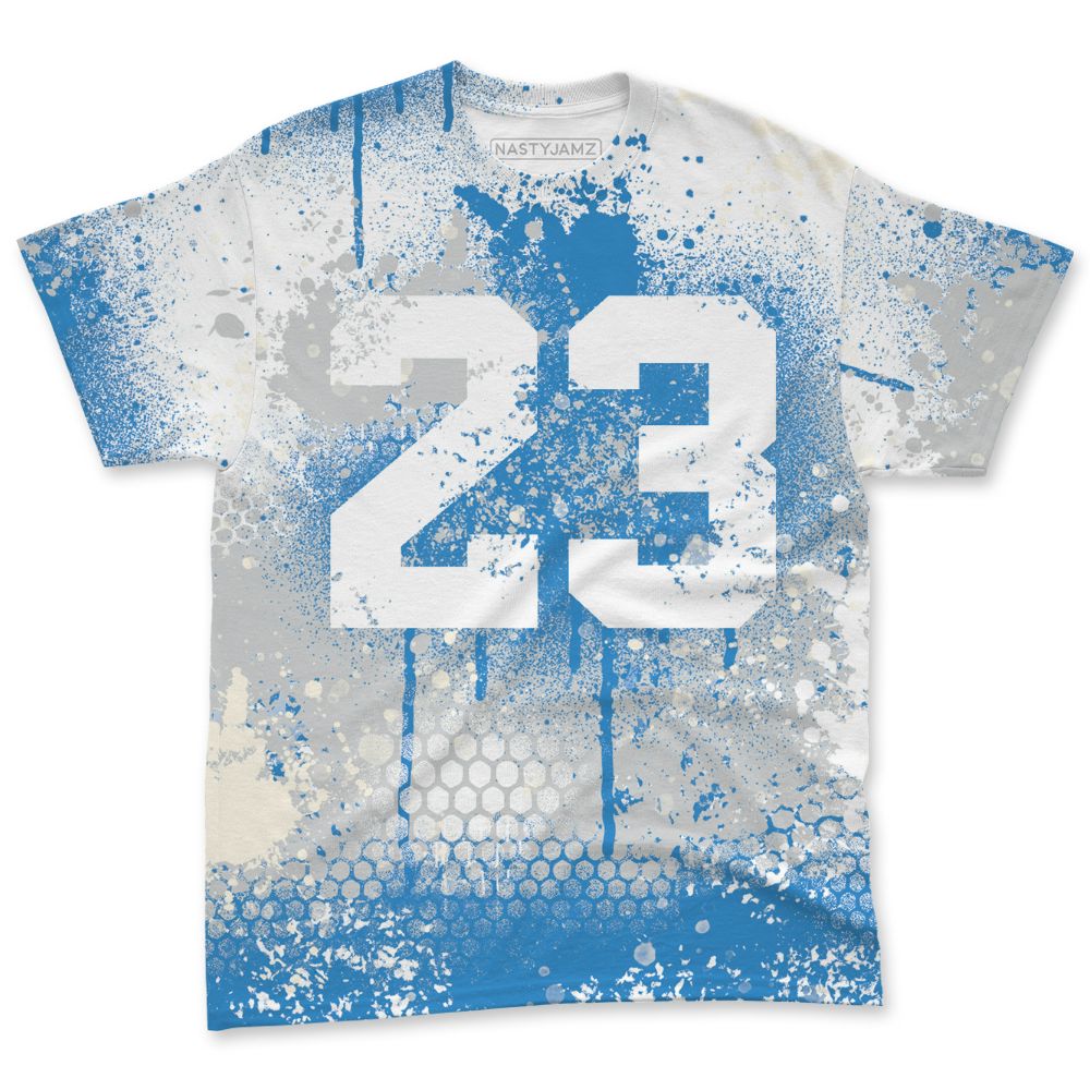 Lucky-Shorts-3s-NastyJamz-T-Shirt-Match-23-Painted-Graffiti