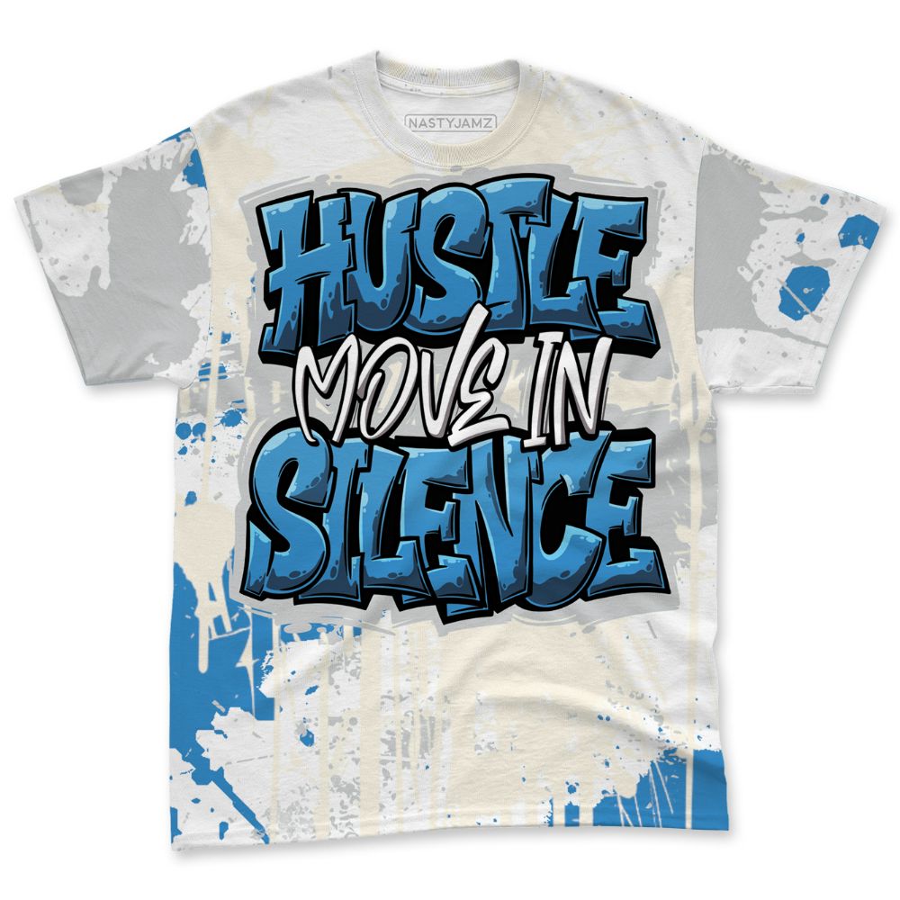 Lucky-Shorts-3s-NastyJamz-T-Shirt-Match-Hustle-Move-In-Silence-All-Over-Print