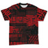 Flu-Game-12s-NastyJamz-Red-Black-T-Shirt-Match-Sneaker-Addict-All-Over-Print-Warning