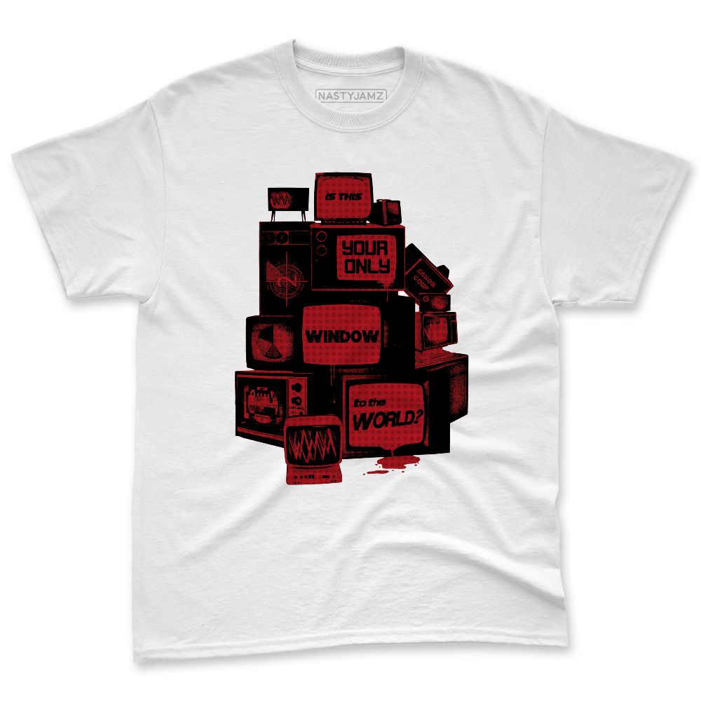 Flu-Game-12s-NastyJamz-Red-Black-White-Premium-T-Shirt-Match-Television