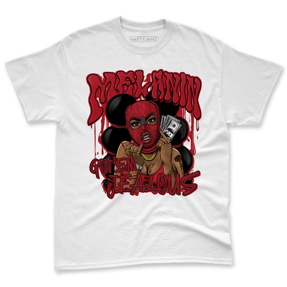 Flu-Game-12s-NastyJamz-Red-Black-White-Premium-T-Shirt-Match-Melanin-Got-Em-Jealous