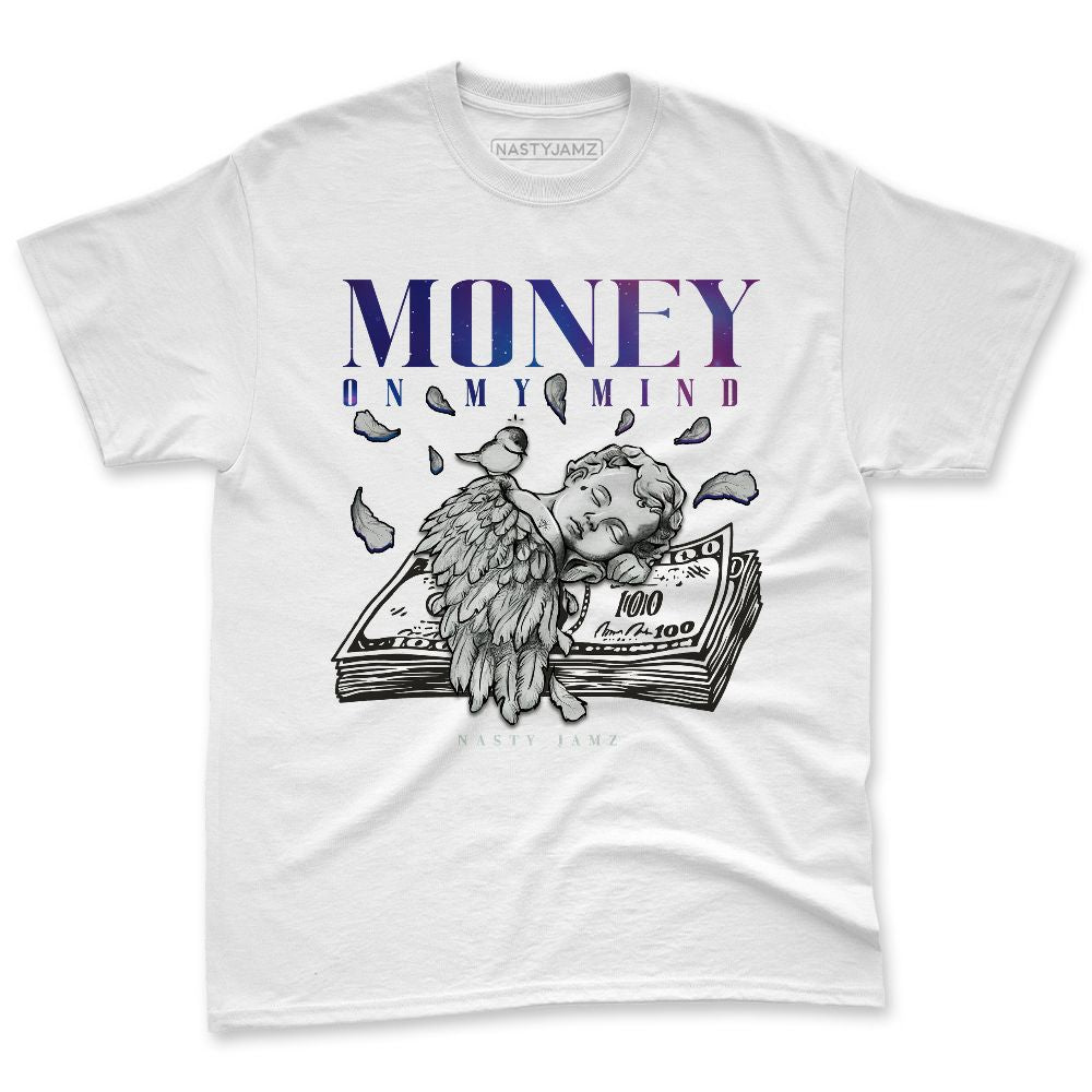 Air-Foamposite-One-Galaxy-NastyJamz-Premium-T-Shirt-Match-Money-On-My-Mind-Angel