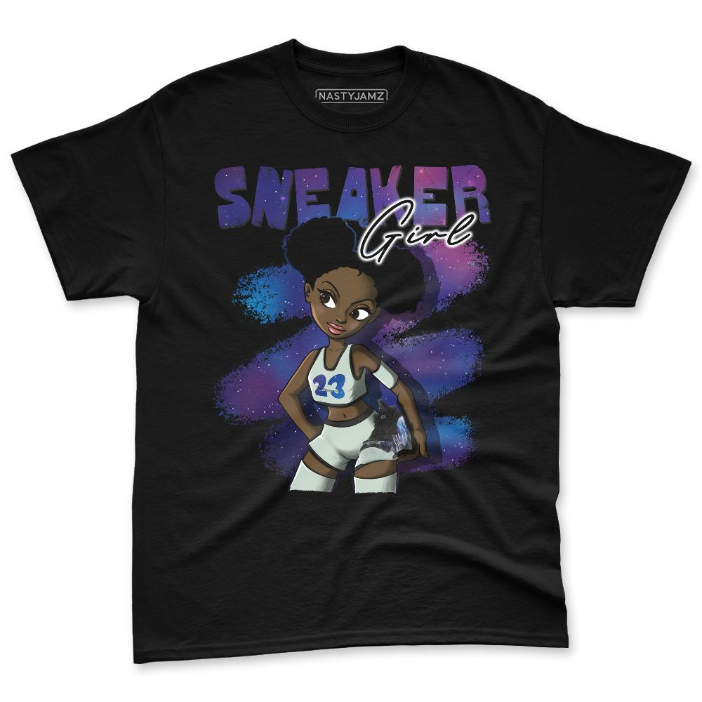 Air-Foamposite-One-Galaxy-NastyJamz-Premium-T-Shirt-Match-Black-Sneaker-Girl