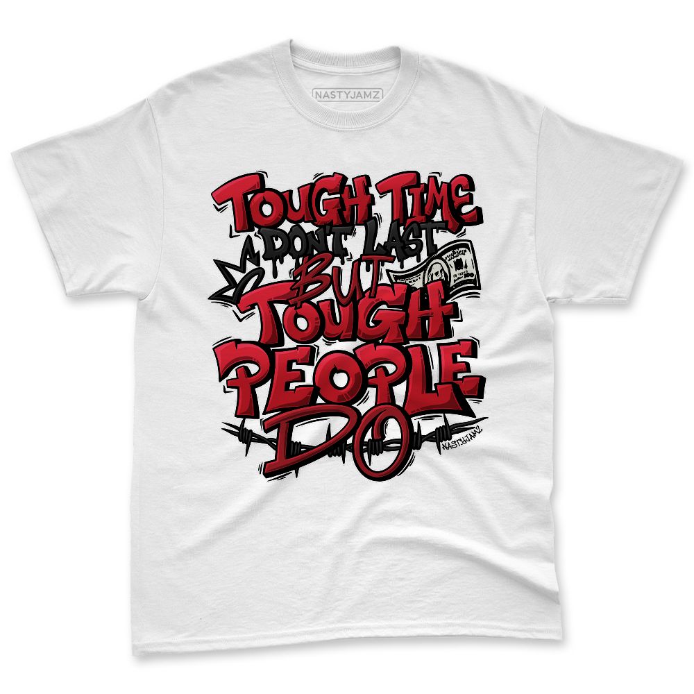 Flu-Game-12s-NastyJamz-Red-Black-White-Premium-T-Shirt-Match-Tough-People-Never-Fall