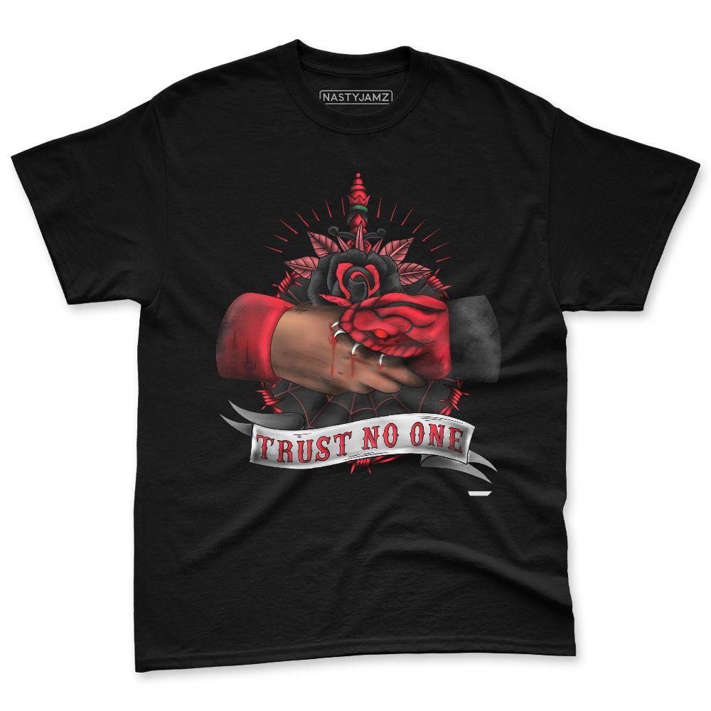 Flu-Game-12s-NastyJamz-Red-Black-White-Premium-T-Shirt-Match-Trust-No-One-Old-School