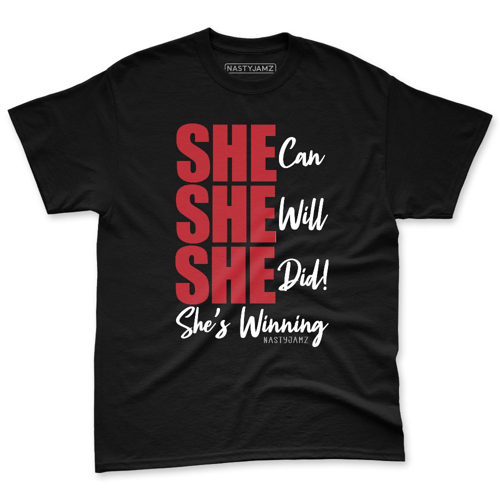 Flu-Game-12s-NastyJamz-Red-Black-White-Premium-T-Shirt-Match-SHE