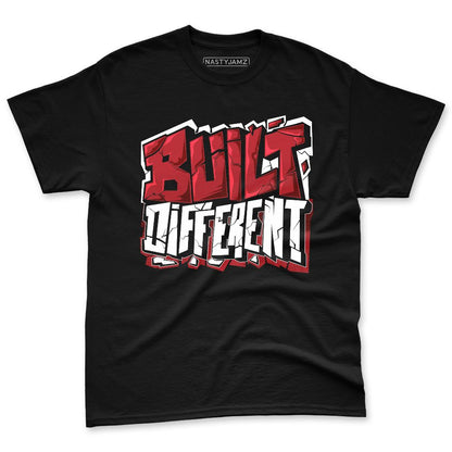 Flu-Game-12s-NastyJamz-Red-Black-White-Premium-T-Shirt-Match-Built-Different