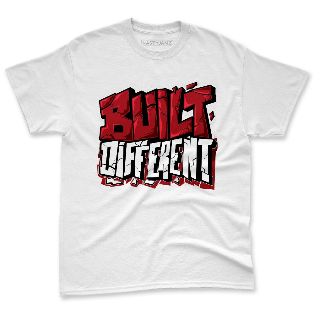 Flu-Game-12s-NastyJamz-Red-Black-White-Premium-T-Shirt-Match-Built-Different