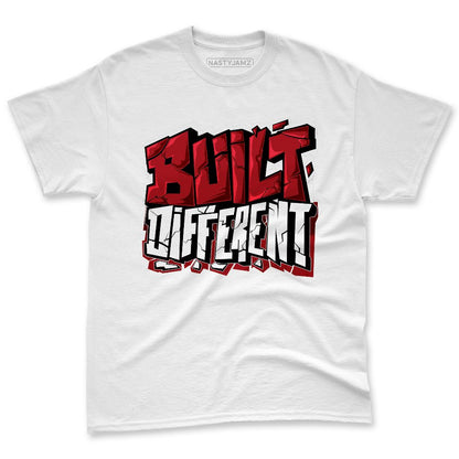 Flu-Game-12s-NastyJamz-Red-Black-White-Premium-T-Shirt-Match-Built-Different