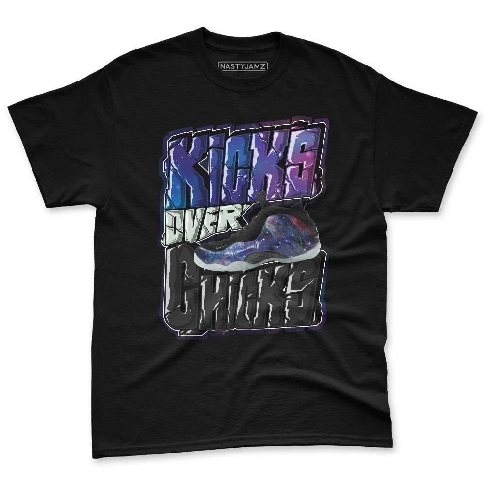 Air-Foamposite-One-Galaxy-NastyJamz-Premium-T-Shirt-Match-Kicks-Over-Chicks