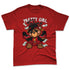 Flu-Game-12s-NastyJamz-Red-Black-White-T-Shirt-Match-Pretty-BERNIE