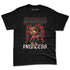 Flu-Game-12s-NastyJamz-Red-Black-White-T-Shirt-Match-Sneaker-Princess