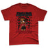 Flu-Game-12s-NastyJamz-Red-Black-White-T-Shirt-Match-Sneaker-Princess