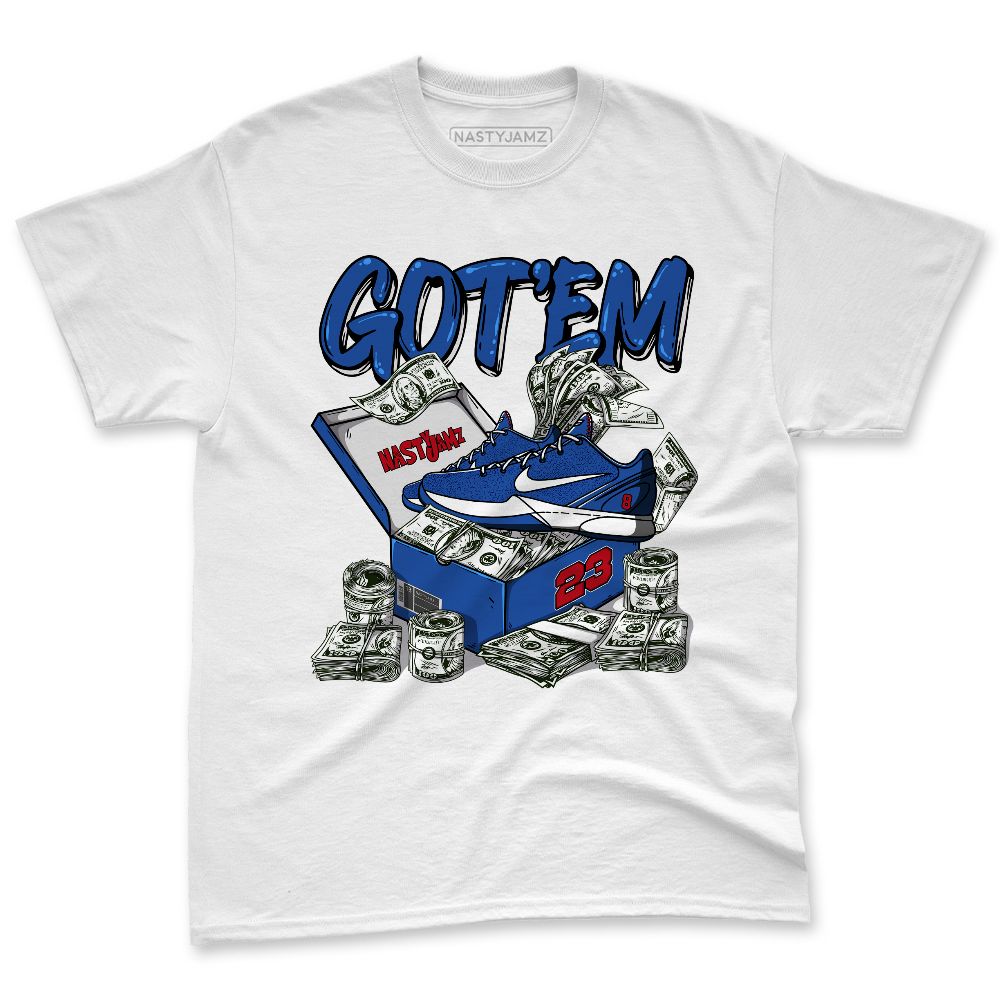 KB-6-Protro-Game-Royal-NastyJamz-Premium-T-Shirt-Match-Dollar-Sneaker-Box