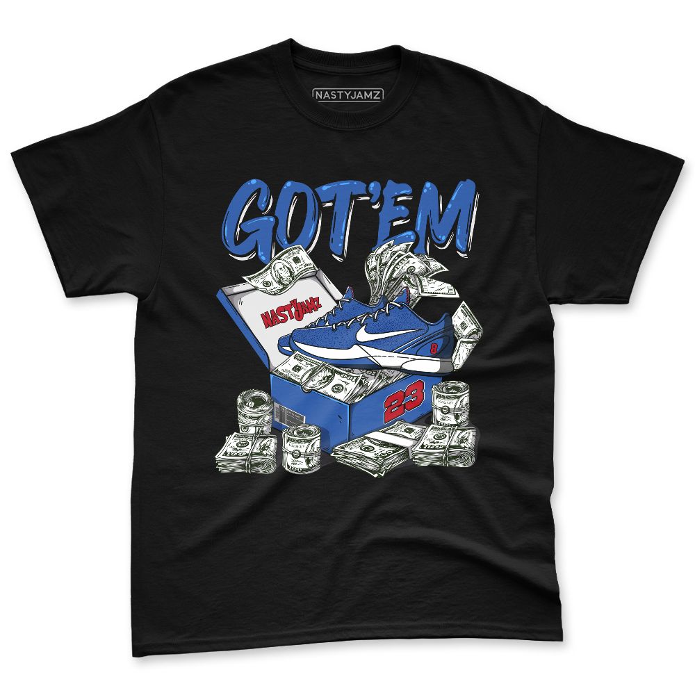 KB-6-Protro-Game-Royal-NastyJamz-Premium-T-Shirt-Match-Dollar-Sneaker-Box