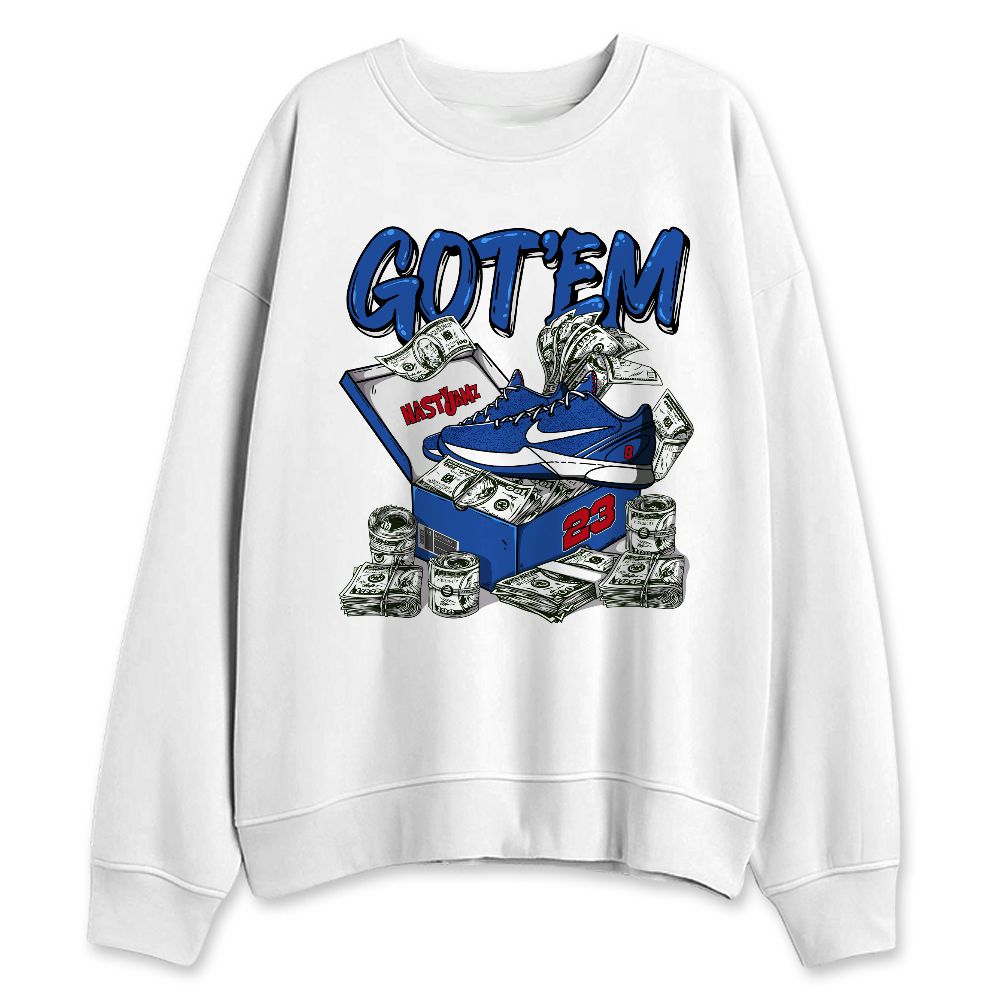 KB-6-Protro-Game-Royal-NastyJamz-Sweatshirt-Match-Dollar-Sneaker-Box