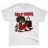 Flu-Game-12s-NastyJamz-Red-Black-White-T-Shirt-Match-Sneaker-Girl-Selfmade