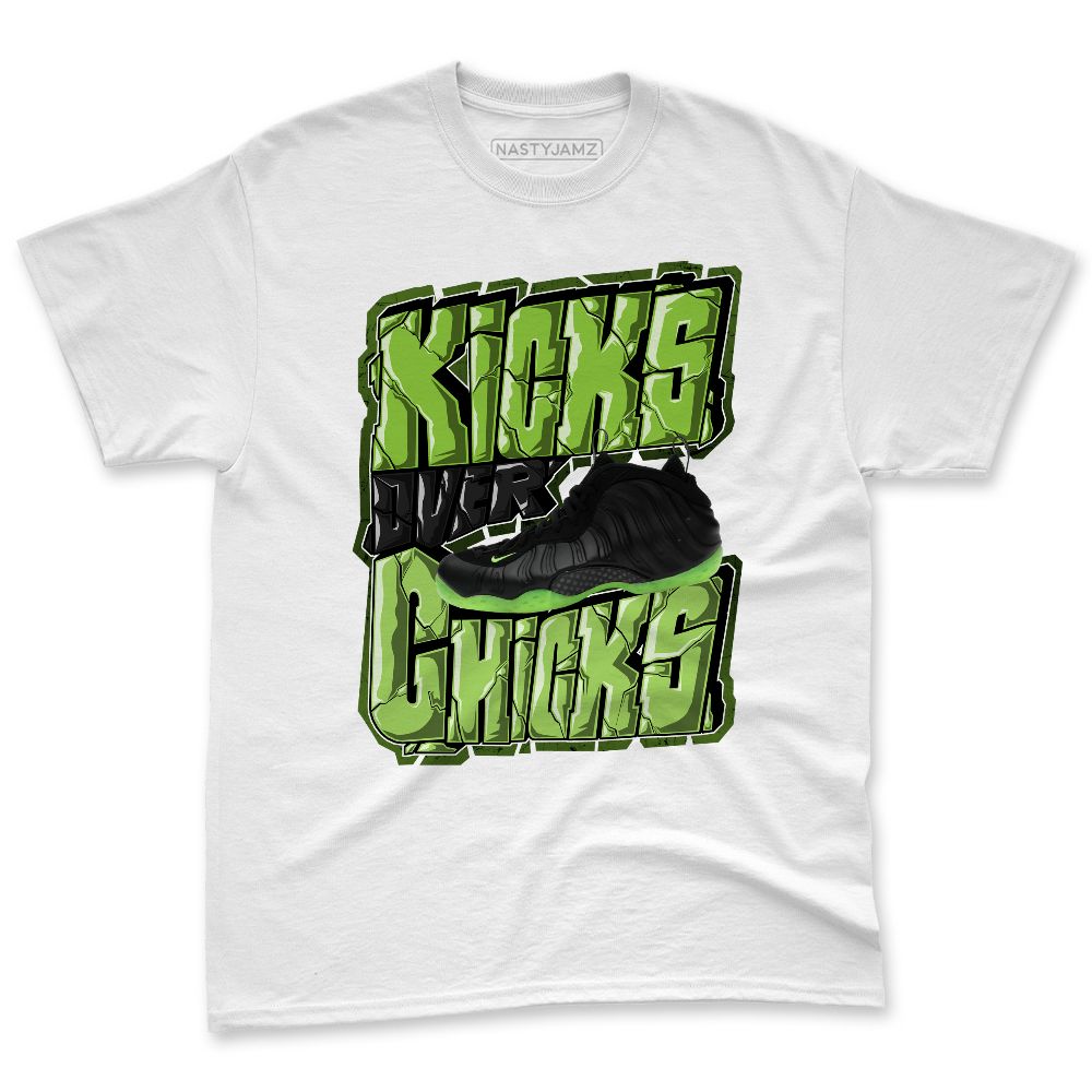 Air-Foamposite-One-Black-Volt-NastyJamz-Premium-T-Shirt-Match-Kicks-Over-Chicks