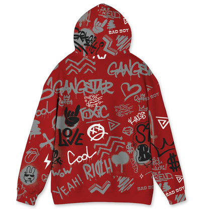 U.nion-Varsity-Red-Shadow-Grey-1s-nion-Varsity-Red-Shadow-Grey.NastyJamz-Hoodie-Match-Graffiti-King-All-Over-Print-Doodle-Style