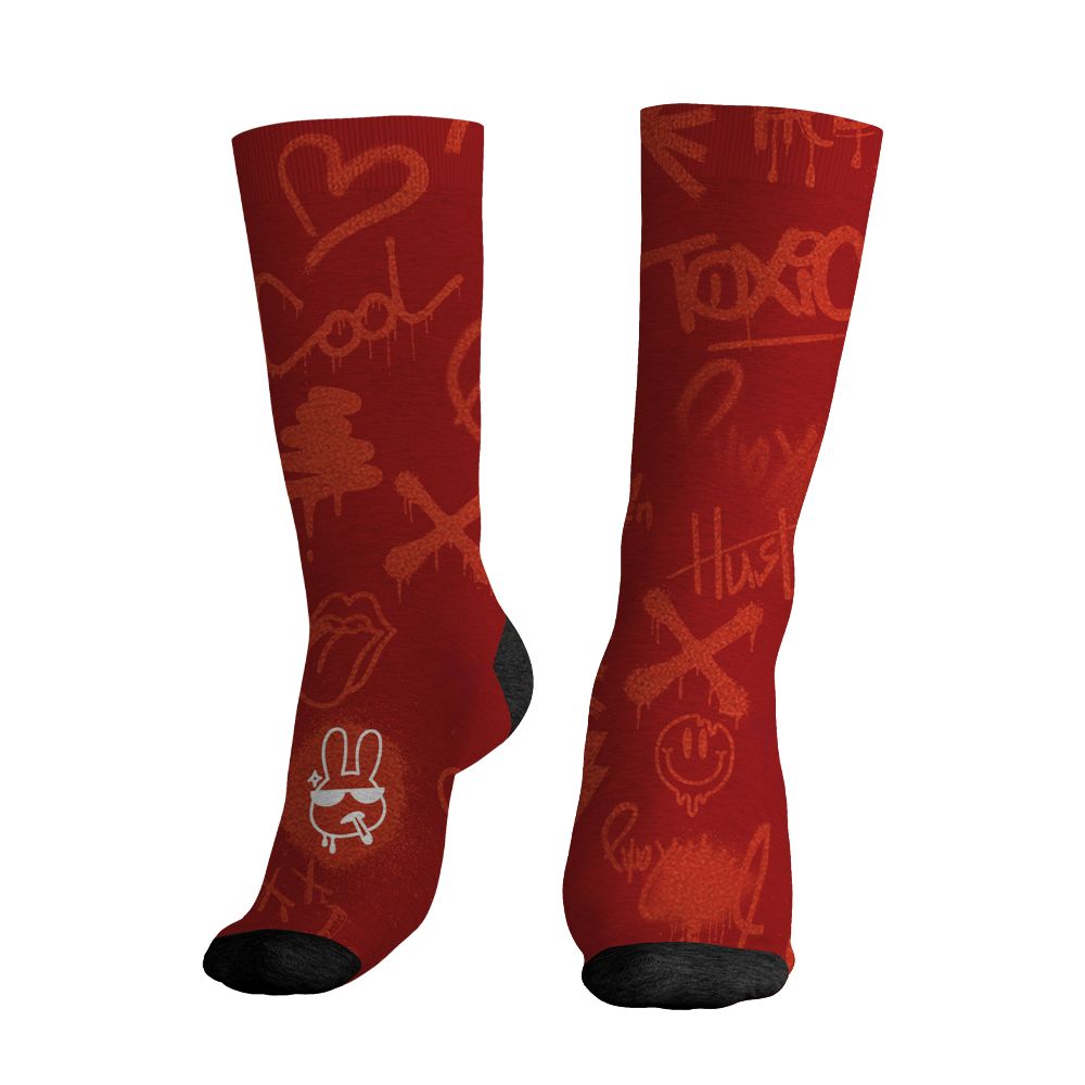 Brick-By-Brick-4s-NastyJamz-Socks-Match-Graffiti-King-All-Over-Print-Doodle-Style